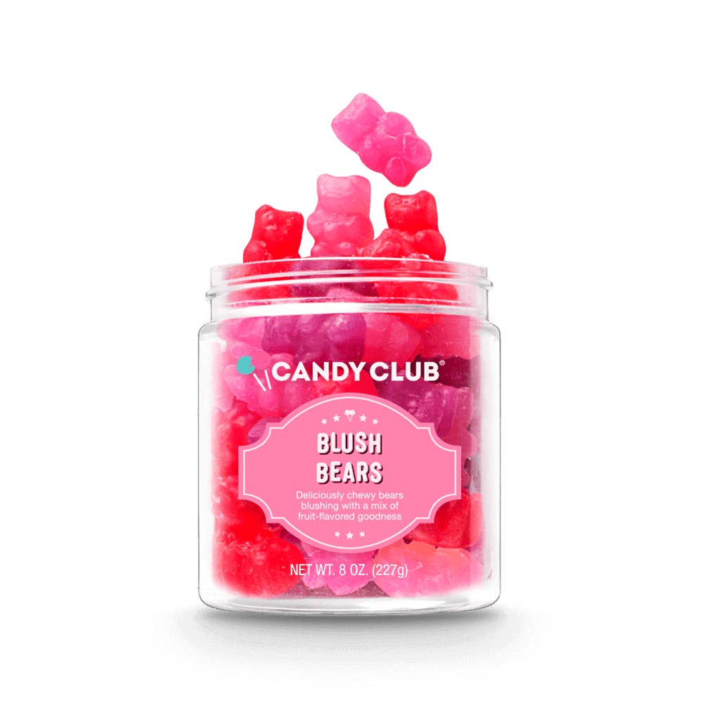 Candy Club Blush Bears from Diament Jewelry, a gift shop in Washington, DC.