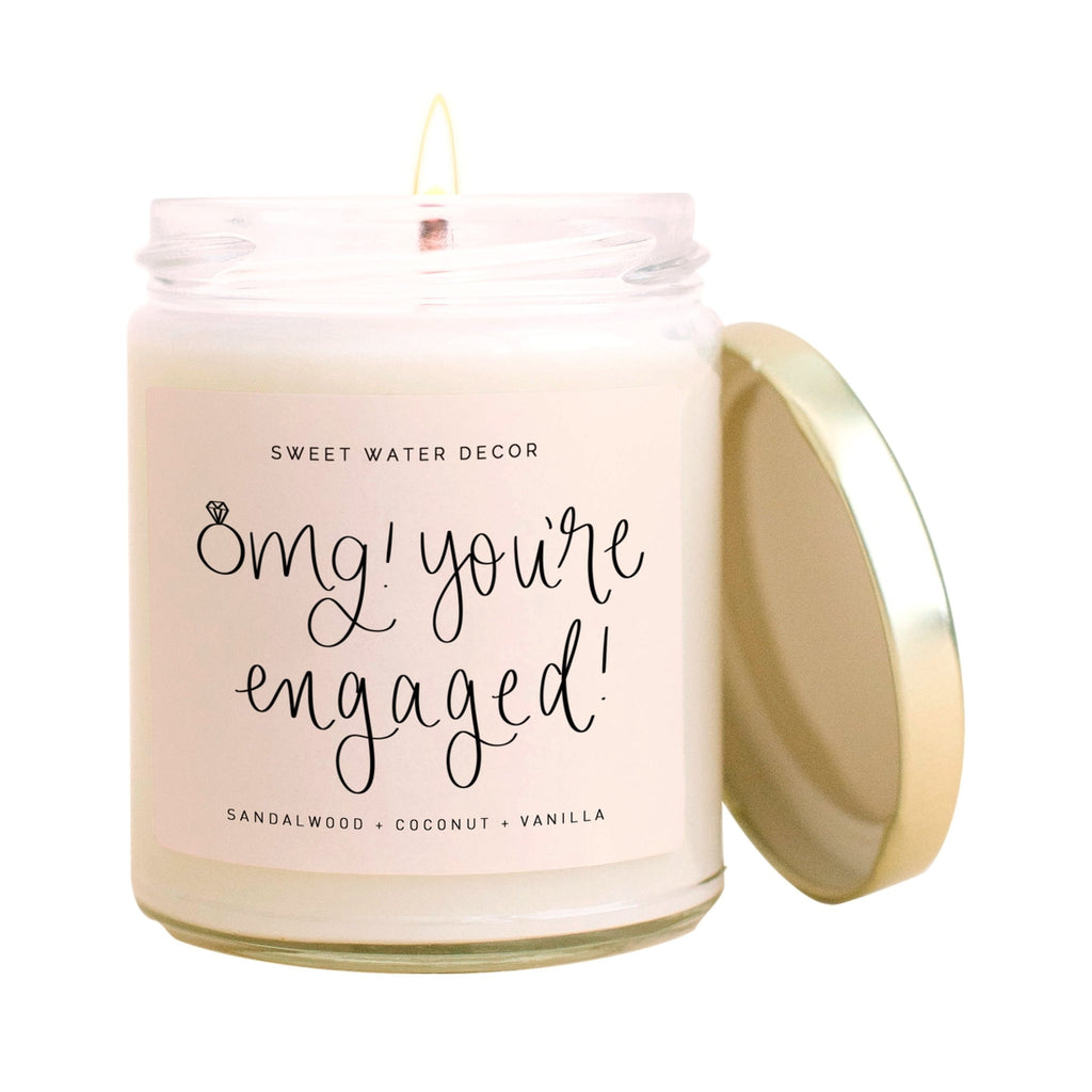 OMG! You're Engaged! Soy Candle from Diament Jewelry, a gift shop in Washington DC
