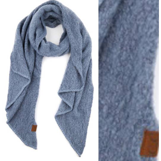 Soft Blue Scarf from Diament Jewelry, a gift shop in Washington, DC.