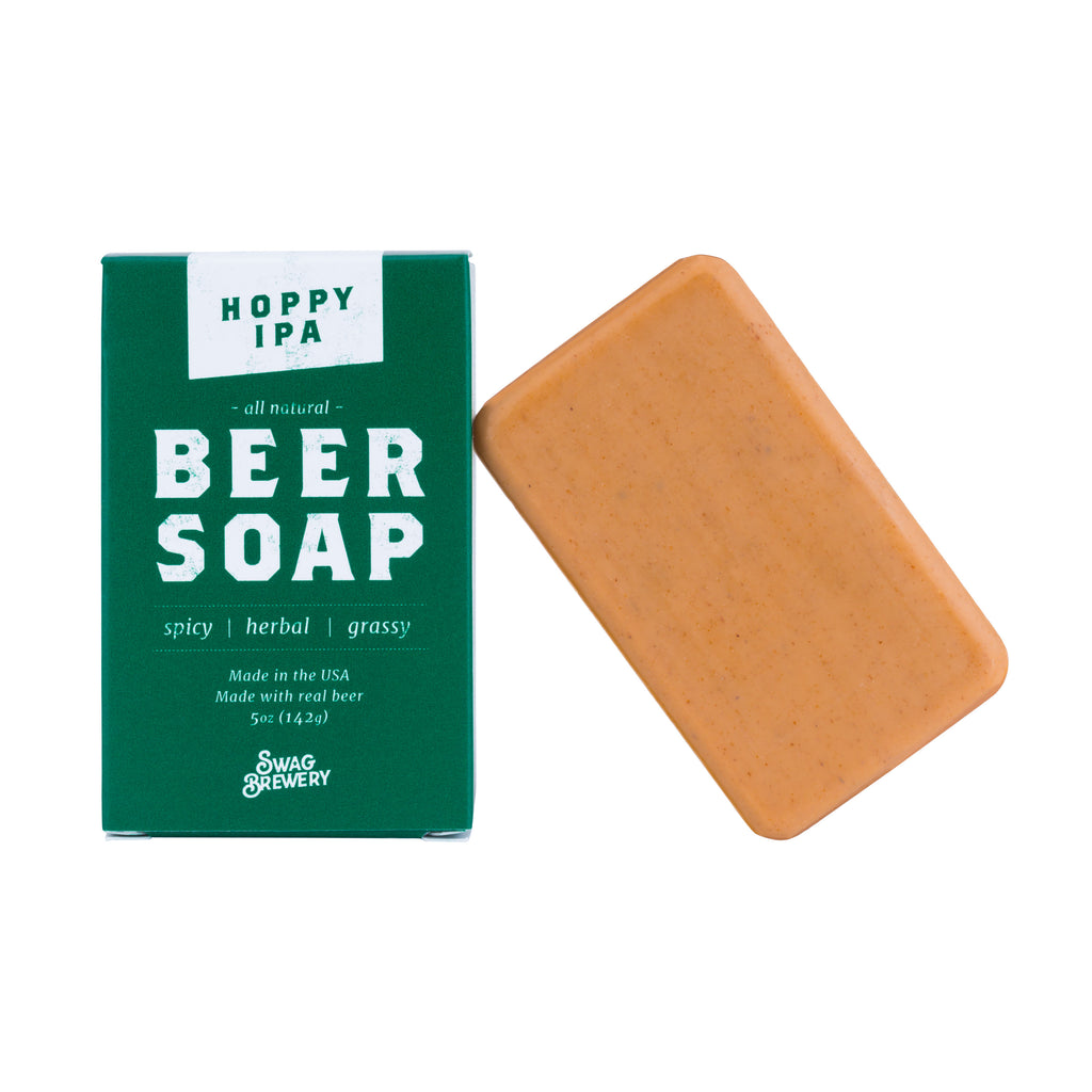 Beer Soap from Diament Jewelry, a gift shop in Washington, DC.