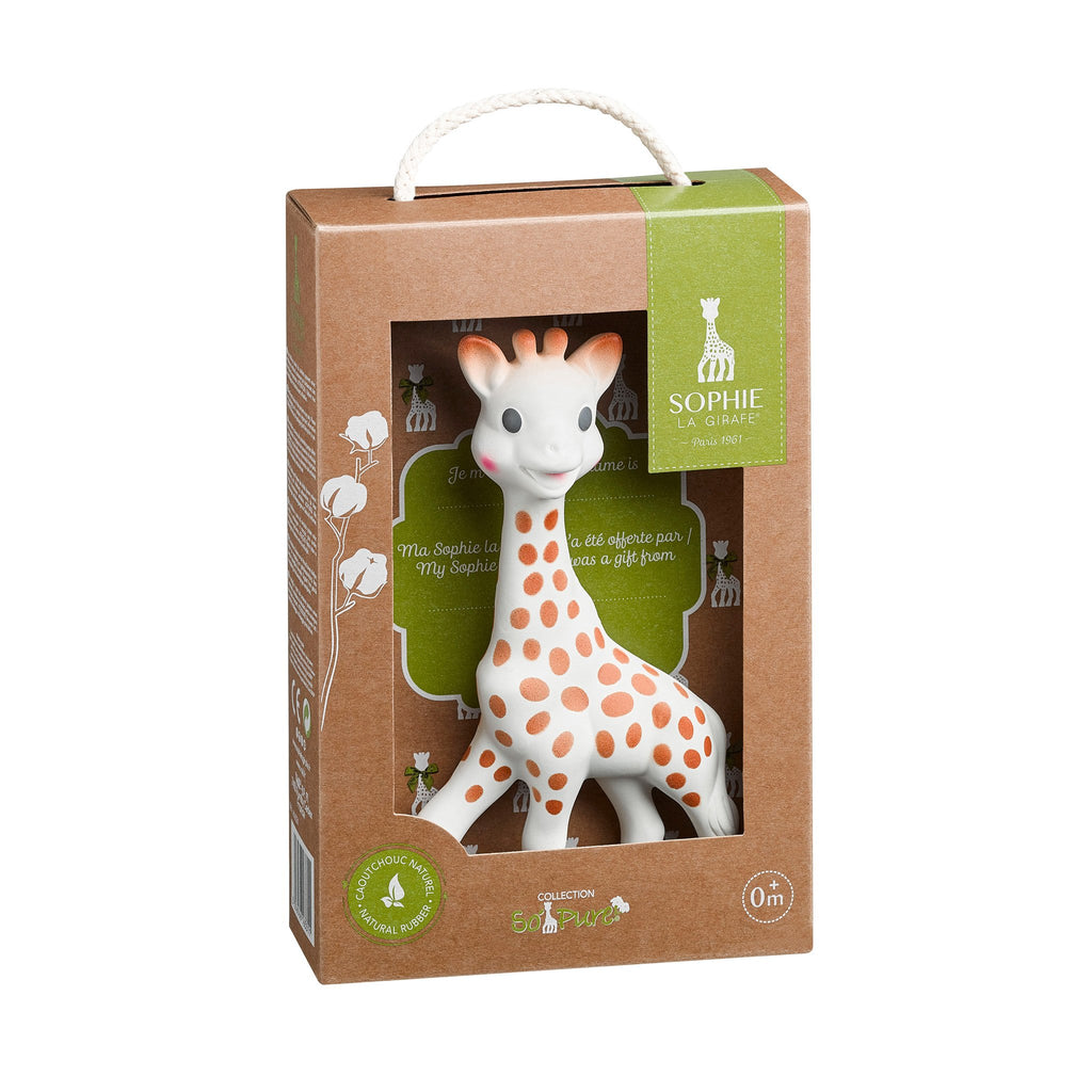 Sophie the Giraffe Toy from Diament Jewelry, a gift shop in Washington, DC.