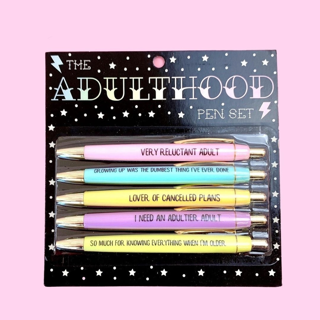 Adulthood Pen Set from Diament Jewelry, a gift shop in Washington, DC.