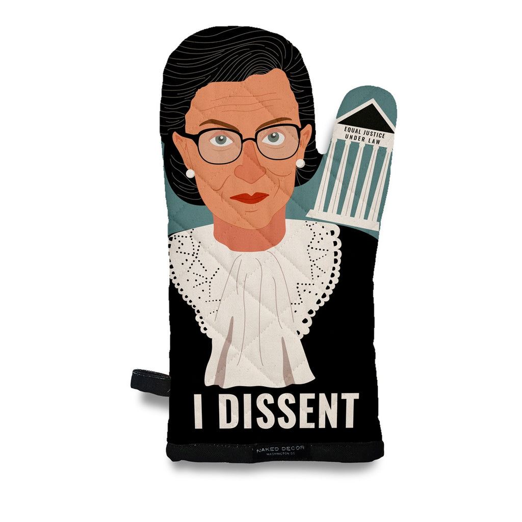RBG Oven Mitt from Diament Jewelry, a gift shop in Washington DC