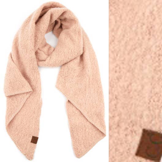 Soft Peach Scarf from Diament Jewelry, a gift shop in Washington, DC.