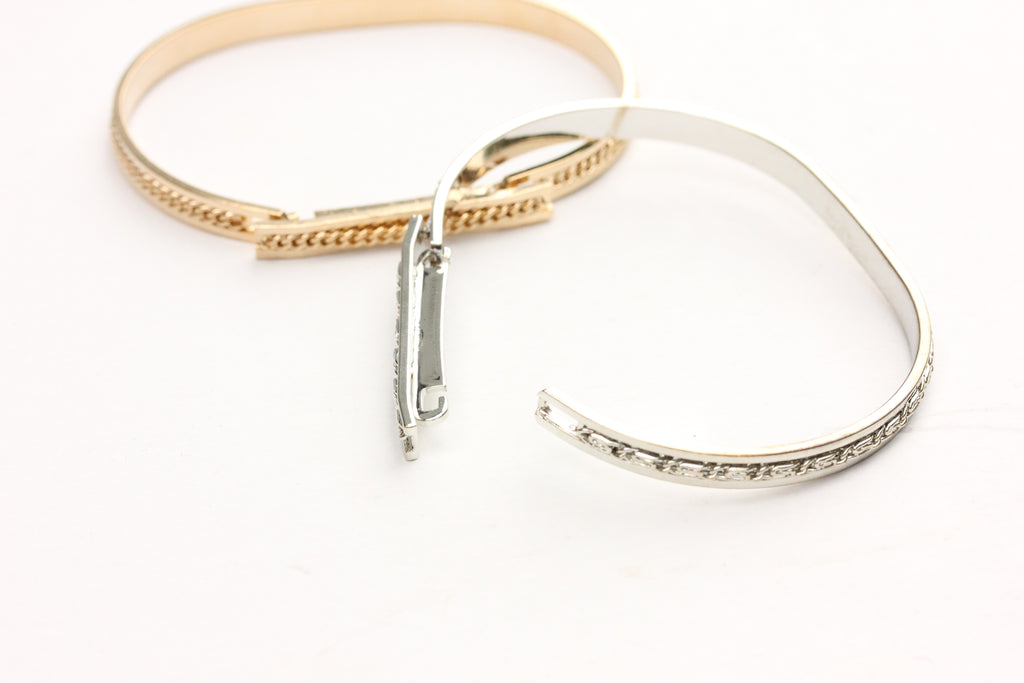 Cable chain bracelet from Diament Jewelry, a gift shop in Washington, DC.