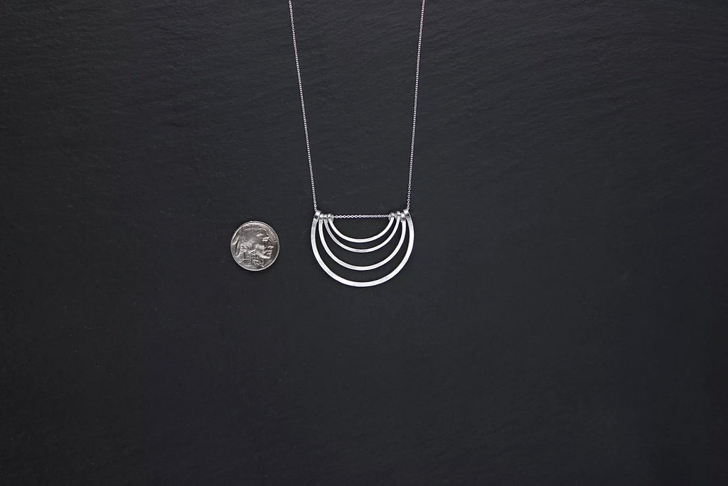 L Greenwalt Jewelry small hadena necklace from Diament Jewelry, a gift shop in Washington, DC.