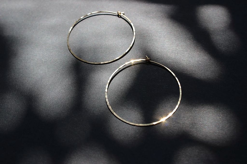 L Greenwalt Jewelry Hoops from Diament Jewelry, a gift shop in Washington, DC.