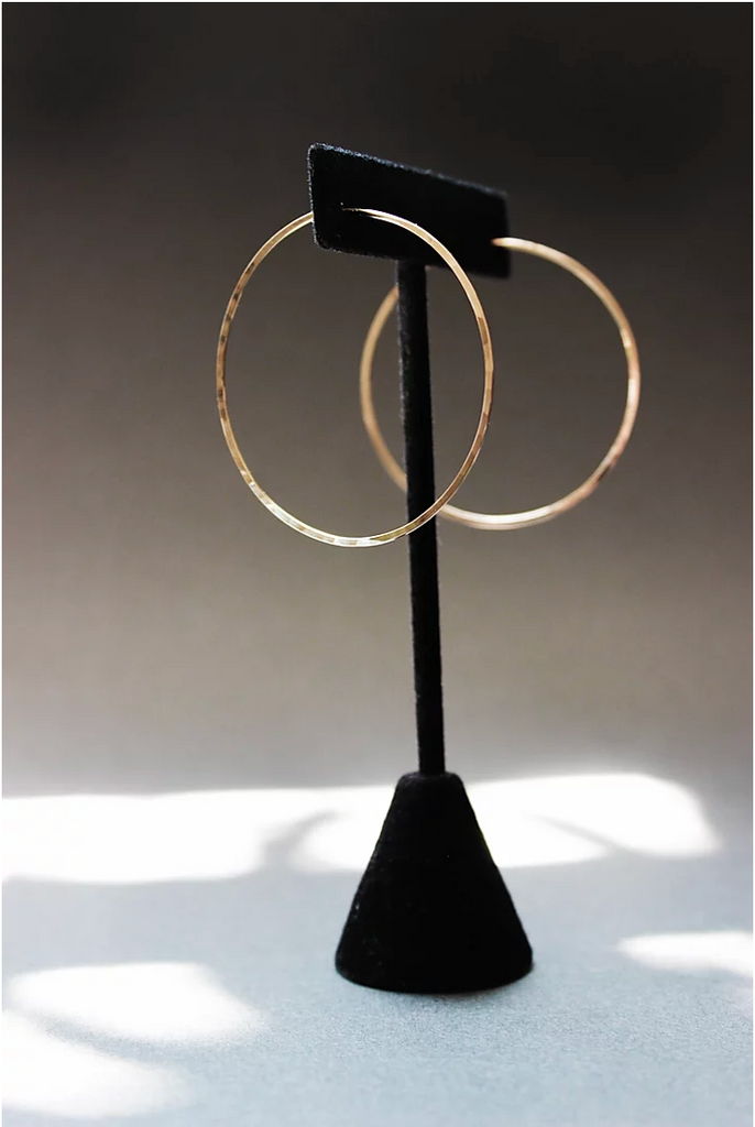 L Greenwalt Jewelry Hoops from Diament Jewelry, a gift shop in Washington, DC.