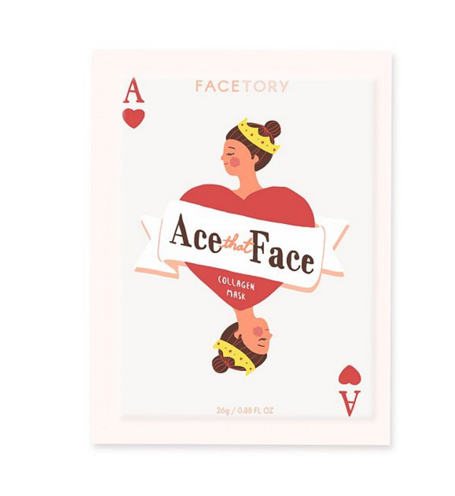 Facetory Ace That Face Collagen Mask from Diament Jewelry, a gift shop in Washington, DC.
