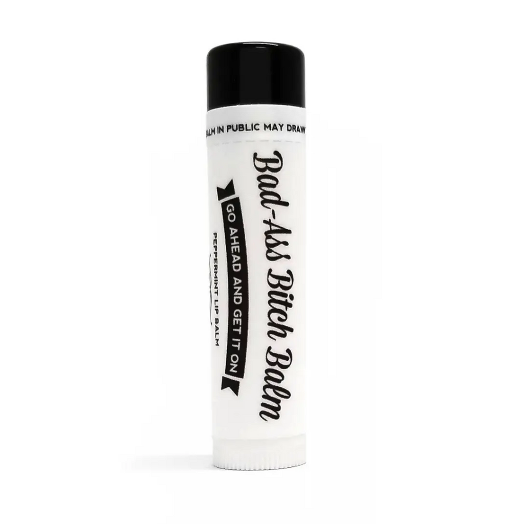 Bad Ass Bitch Lip Balm from Diament Jewelry, a gift shop in Washington, DC.