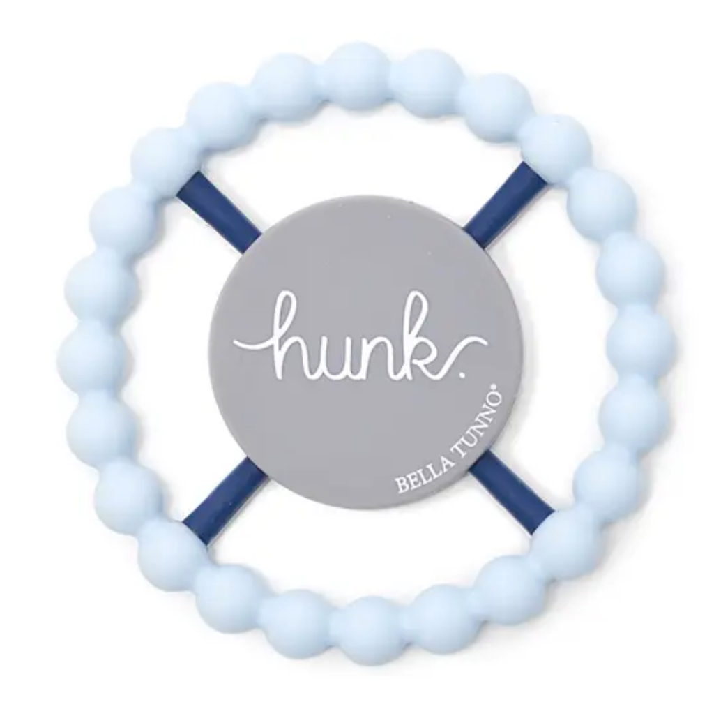 Bella Tunno Hunk Teether from Diament Jewelry, a gift shop in Washington, DC.