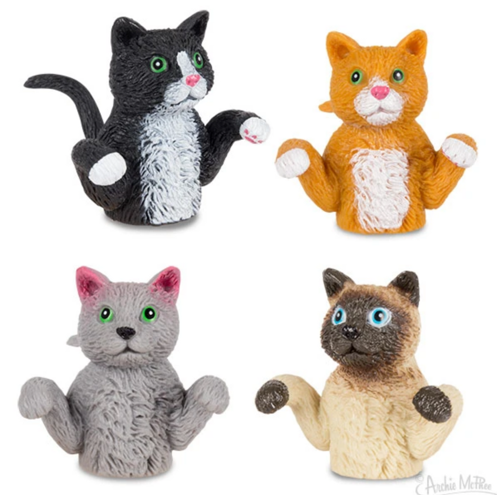 Archie McPhee Cat Finger Toy from Diament Jewelry, a gift shop in Washington, DC.