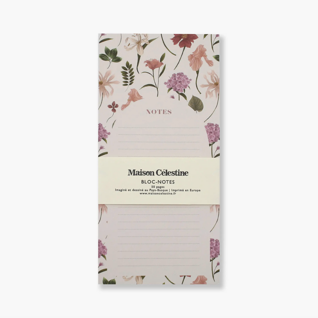 Floral Notepad from Diament Jewelry, a gift shop in Washington DC