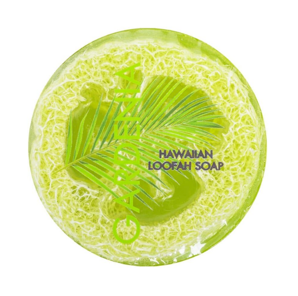 Maui Soap Co. Gardenia Loofah Soap from Diament Jewelry, a gift shop in Washington, DC.