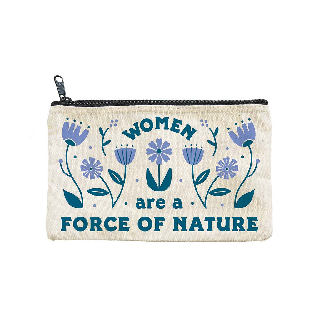Women are a Force of Nature Pouch from Diament Jewelry, a gift shop in Washington DC