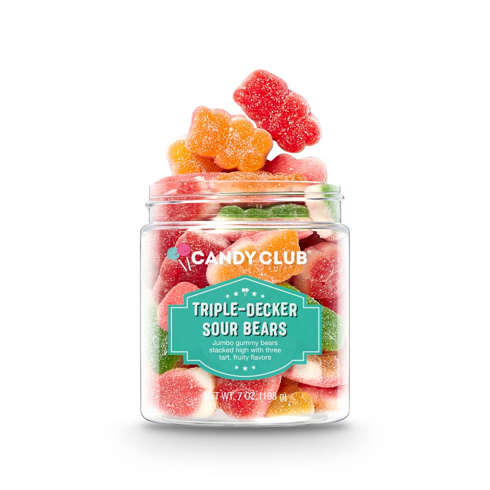 Candy Club Triple Decker Sour Bears from Diament Jewelry, a gift shop in Washington, DC.