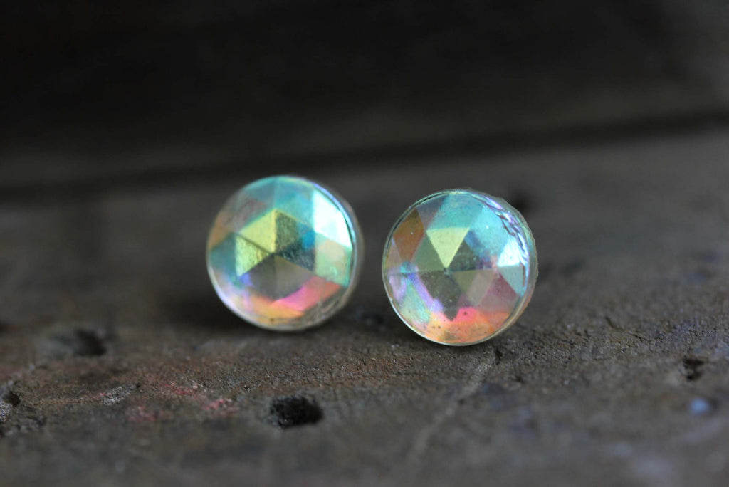 Celestial Studs from Diament Jewelry, a gift shop in Washington, DC.