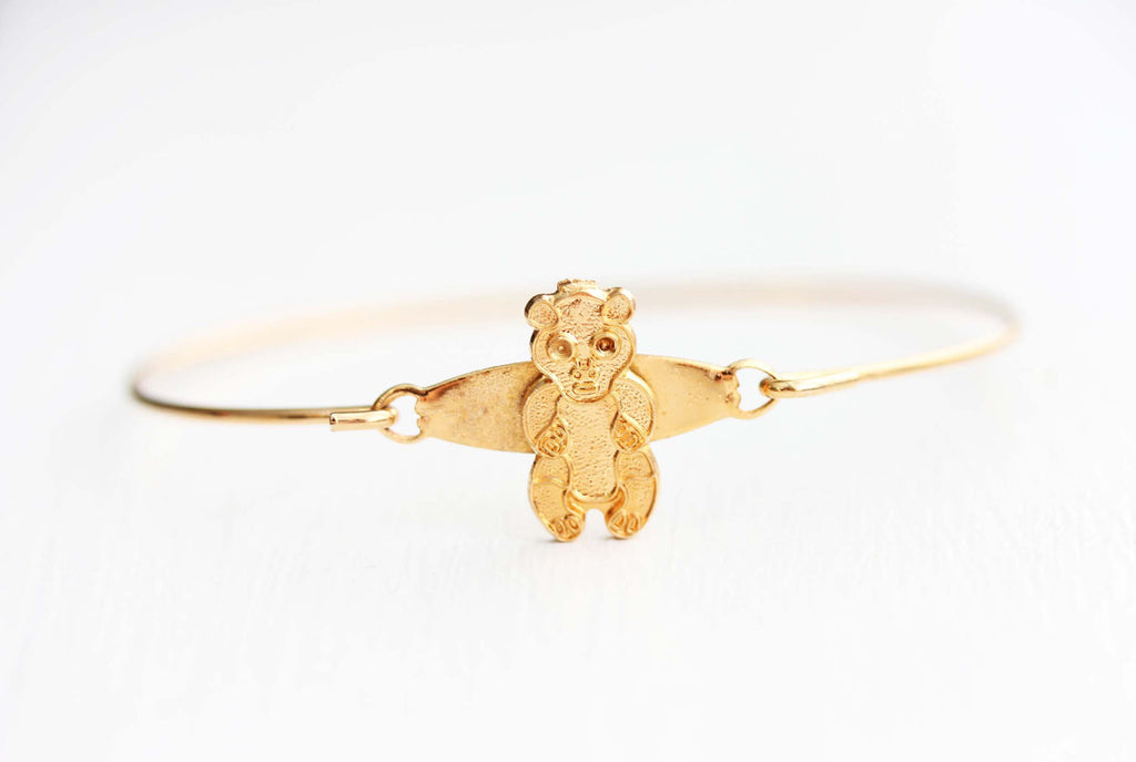 Tiny panda bracelet from Diament Jewelry, a gift shop in Washington, DC.